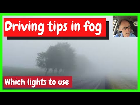 Driving advice: What to do if you're caught in the fog - Victoria