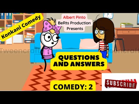 Konkani Comedy | Questions and Answers - Konkani Comedy