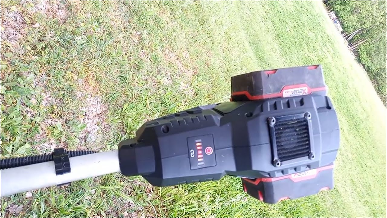 PROVA FINALE DECESPUGLIATORE 40V PARKSIDE MODIFICATO EVS GARAGE