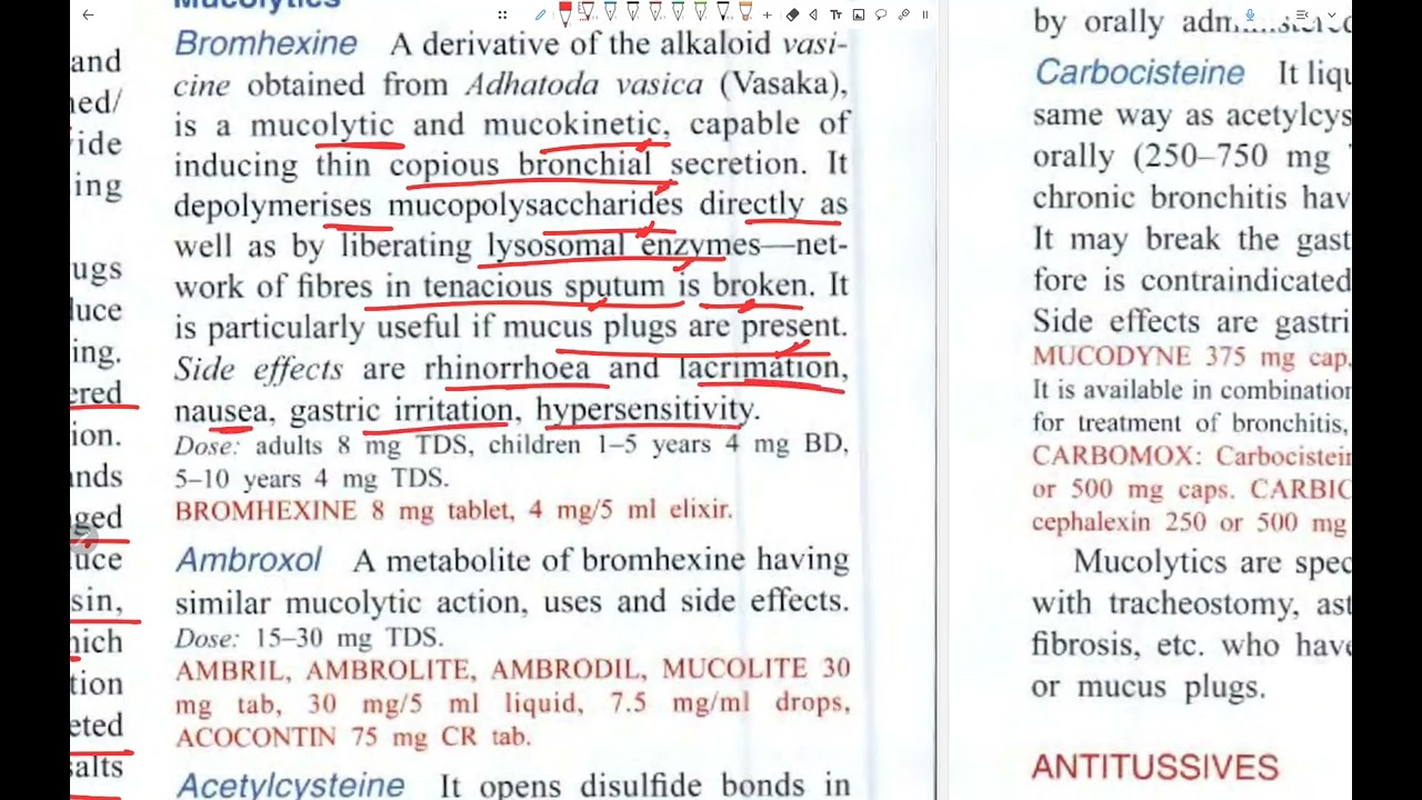 Respiratory Pharmacology
