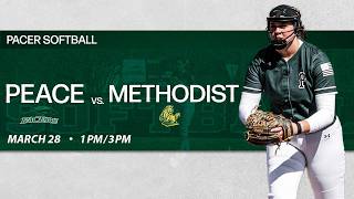 William Peace vs. Methodist Softball