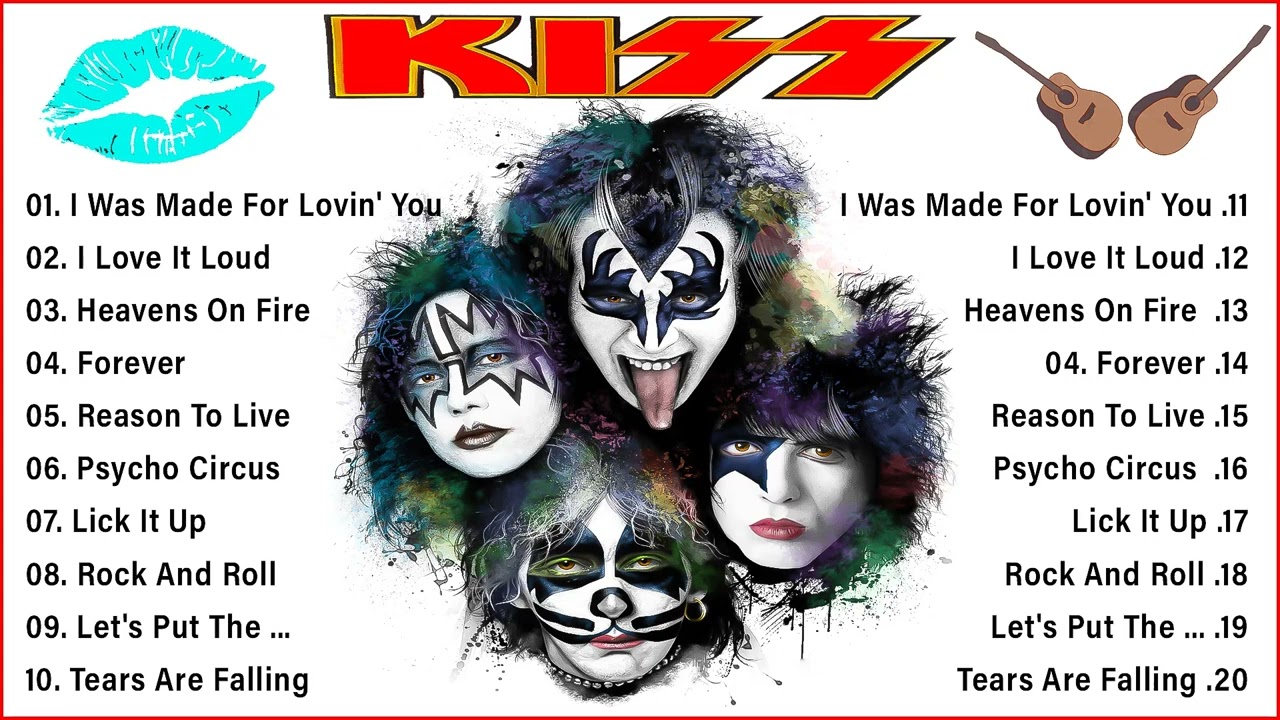 K I S S Best Song Playlist - K I S S Greatest Hits Full Album 2022