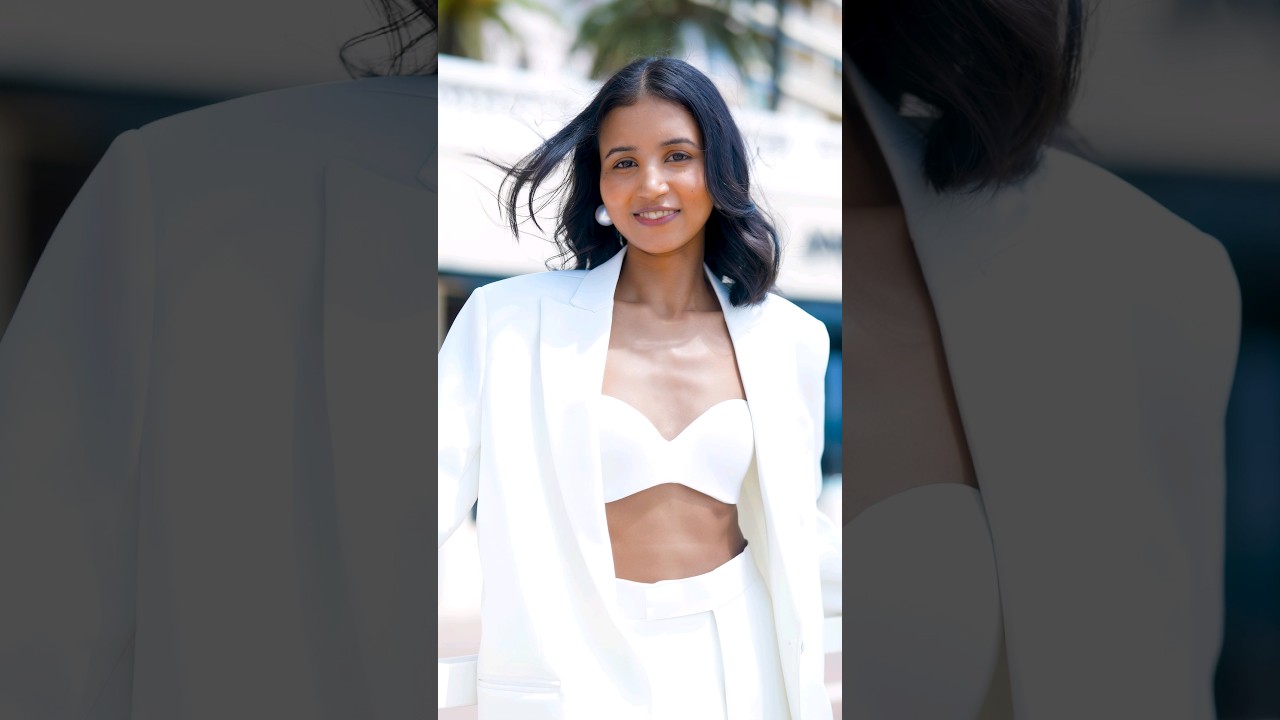 Exclusive BTS of Nancy Tyagi's Cannes 4th Look. 