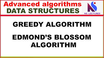 greedy algorithm, edmond