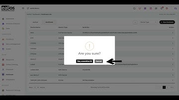 How to unarchive and permanently delete hardware using eatOS dashboard