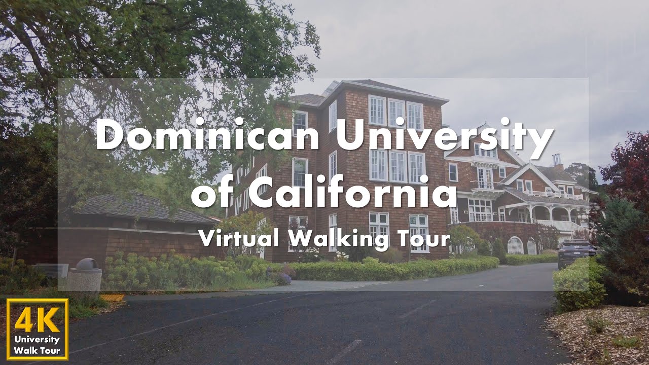 Dominican University of California – виртуальная пешеходная экскурсия [4k 60fps]