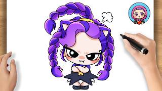 How to Draw Lily Love Braids | POPPY PLAYTIME Chapter 5 | Easy Drawing Tutorial