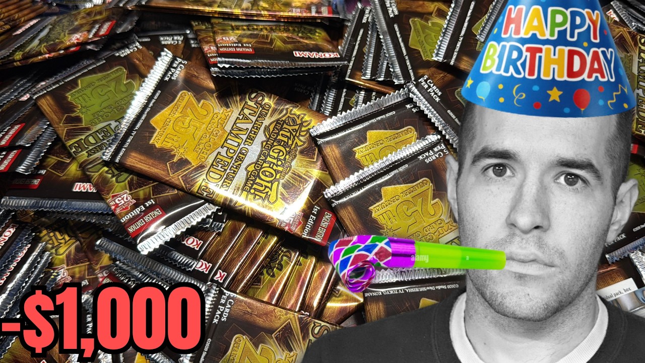 I Opened $1,000 Of Quarter Century Stampede For My BIRTHDAY! - YouTube