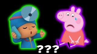 Pocoyo & Peppa Pig Ouch That Hurts Sound Variations In 52 Seconds