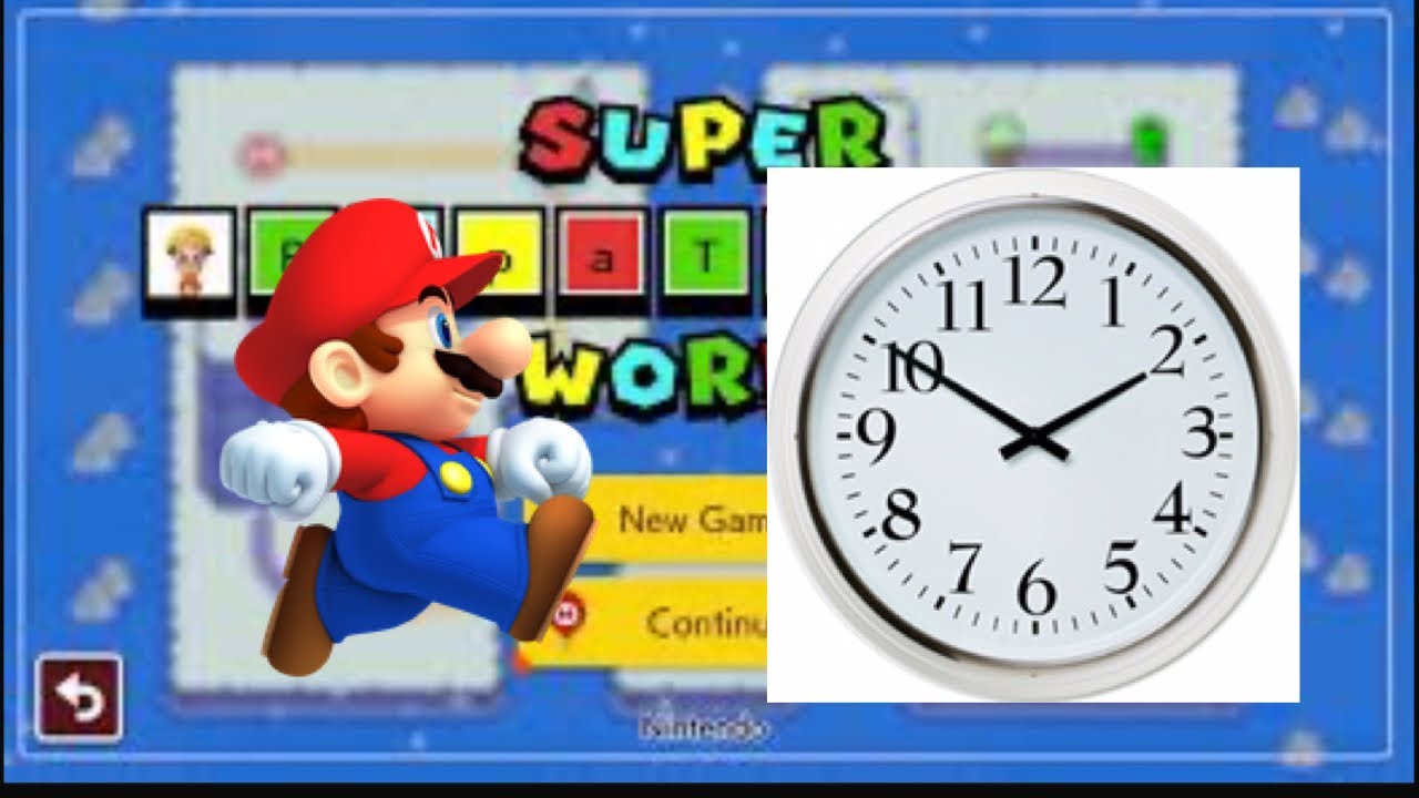 Timer In Mario Mario Maker Timer Challenge Pt 3 - YouTube