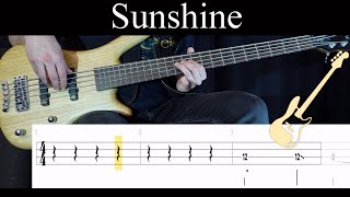 Sunshine (Alice in Chains) - (BASS ONLY) Bass Cover (With Tabs)