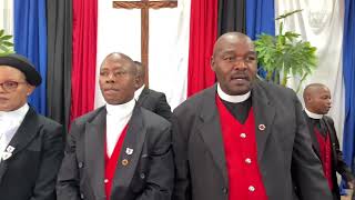 Cape District No100 Uxhomo Bhatyi Luka Bro L Nyokana  Ndiyakhala Kuwe Nkosi Hymn 206