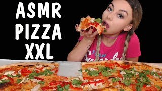 картинка: АСМР Мукбанг пицца XXXL 🍕 Звуки еды и рта 👄 ASMR Mukbang Biggest Pizza Hut XXXL 🍕 Food sounds