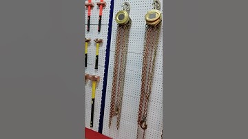 Explosion-proof chain hoist non-sparking tools #hand #tools #handtools #spanner #factory #hammer