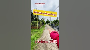 Đất xây nhà vườn rộng thênh thang mt dài 15m, nằm hần kcn Đức Thuận 2