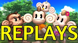 My Super Monkey Ball 2 REPLAYS (Tricks/Glitches)