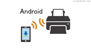 Android: Connecting the printer and a smartphone via Wi-Fi (if no printer is found)