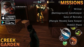 Ninja Ryuko - Creek Garden Missions Gameplay (Android, ios)