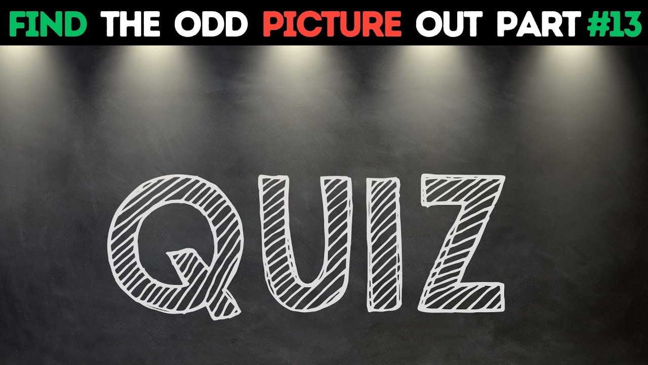 【Find The Odd Picture】📝 Have You Sharp Eyes? #13