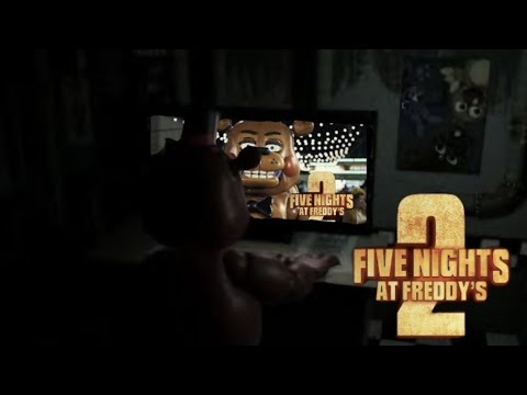 FNAF movie 2 trailer reaction while playing FNAF 2 - YouTube