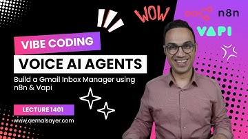 Lecture 1401 - Caching emails, with blocker - Vibe Coding Voice AI Agent with n8n and Vapi