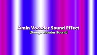 Amin Vocoder Sound Effect