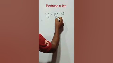 Bodmas rules🔥। #youtubeshorts #shortvideo #trending #mathstricks #math #study #ghanshyamsir