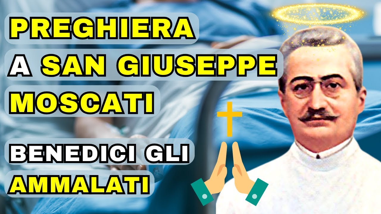 Preghiera A San Giuseppe Moscati Per Una Guarigione Preghiera a San Giuseppe Moscati - Benedizione per gli Ammalati - YouTube