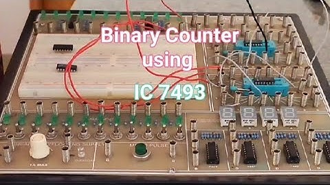 Binary Counter using IC 7493