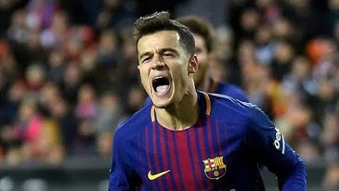 Philippe Coutinho dribles e skills e gols FC Barcelona
