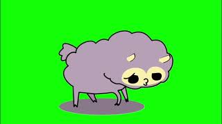 ✔️GREEN SCREEN EFFECTS: sheep sad