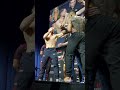 What are the lines saying? #ufcperth