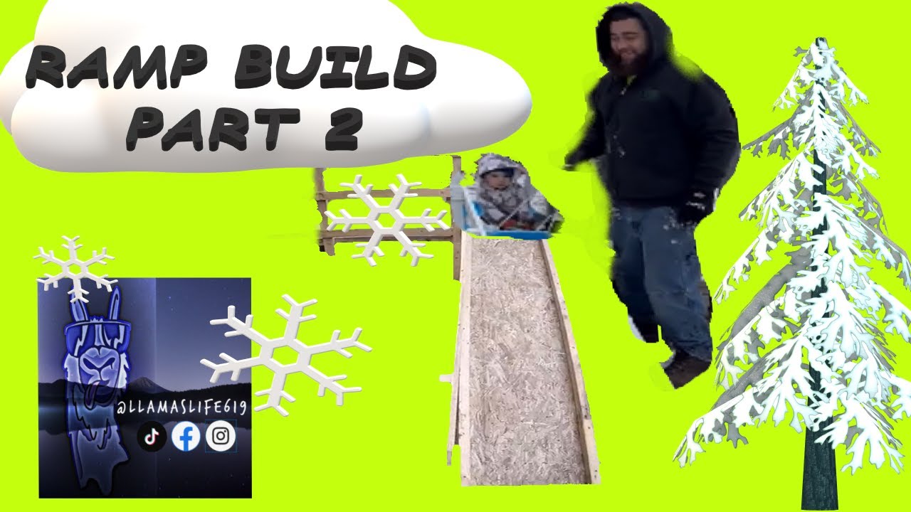 Building a HANDRAIL & RAMP out of scrap material (D.I.Y) PT.2 - YouTube