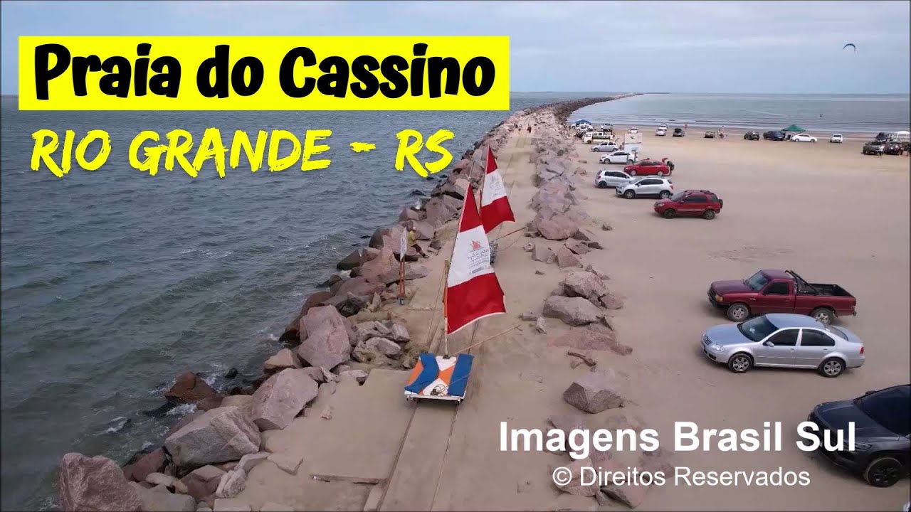 PRAIA do CASSINO | RIO GRANDE | RS (Aéreas Drone  DJI Air 2 S)