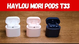 Беспроводные наушники Xiaomi Haylou T33 Moripods. Обзор и сравнение с QCY T8