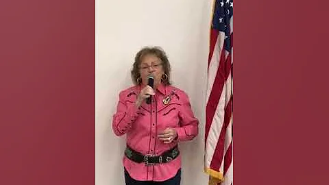 2019 PRCA National Anthem Contest (Terry Nettles)