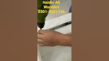 How to Install Drawer Slides Step By Step in Easy Way #diy #woodworking #woodart