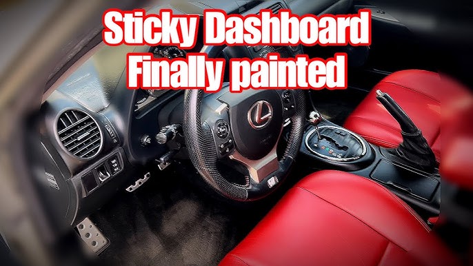 How to Restore a STICKY or CRACKED Toyota Camry Dashboard 