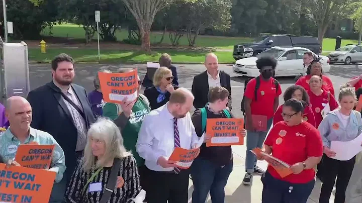 ‘We’re not backing down:’ Advocacy groups hold rally after lawmakers walk out