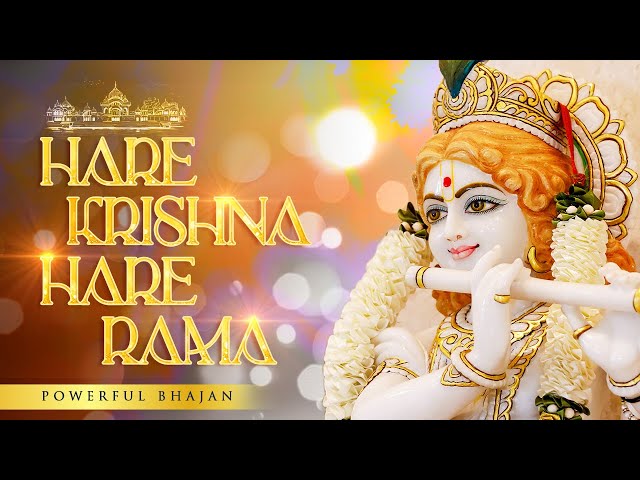 HARE KRISHNA HARE RAMA | MEDITATION MUSIC | 108 TIMES CHANTING | हरे कृष्णा हरे रामा | New Bhajan class=