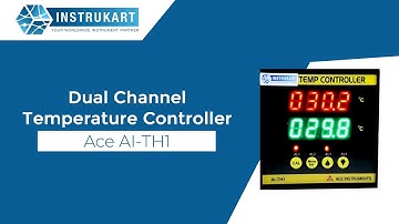 AI-TH1 Dual Channel Temperature Controller | Temperature Indicator and Controller | Instrukart