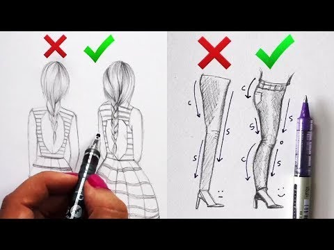 DOs & DON'Ts: How to Draw Easy Step by Step / Art Drawing Tutorial ...