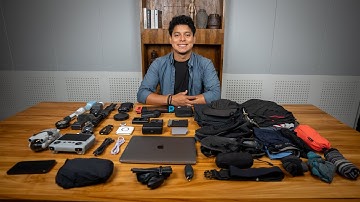 My Digital Nomad Packing List: Carry on Bags, Tech & Filmmaking Gear