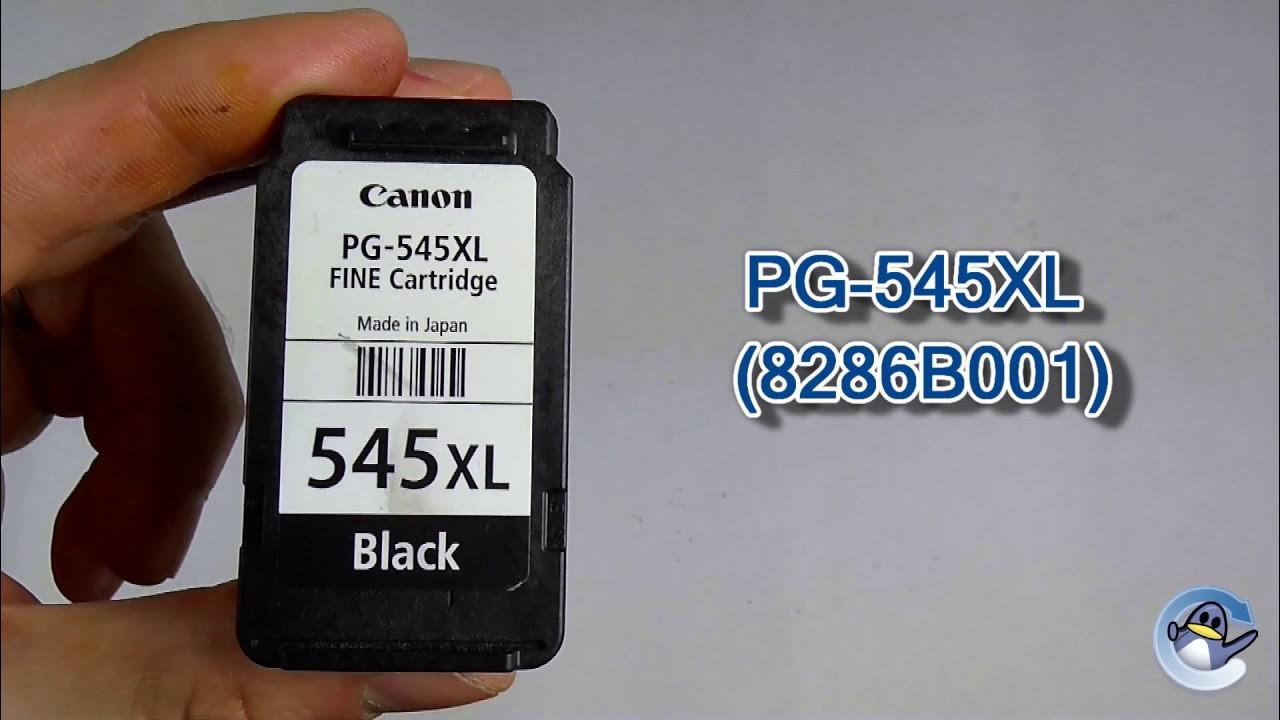 How to Refill Canon PG-545XL (8286B001) Black Ink Cartridge 