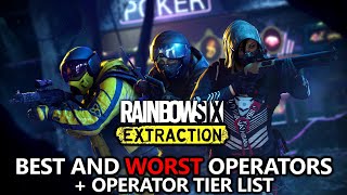Rainbow 6 Extraction - Tнe Best (and Worst) Operators in the Game & Operator Tier List