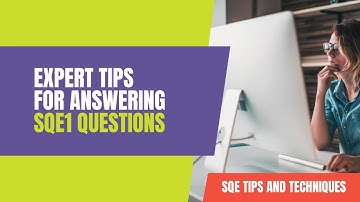 Expert Tips for Answering SQE1 Questions | Academy of Smart Lawyers