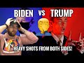 [Industry Ghostwriter] Reacts to: POLITICLASH: Donald Trump vs Joe Biden- OMG- THIS WAS INSANE