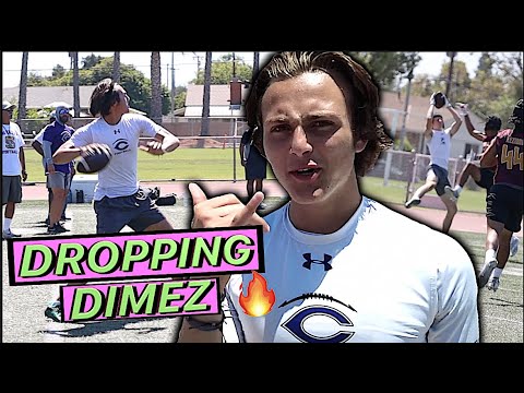 DROPPING DIMEZ 🔥🔥🔥 5-Star QB Julian Sayin '24 | Carlsbad High (CA) UTR Highlight Mix