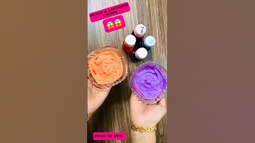Peach & Lavender Colour😍for Cake Decoration #ytshorts #shorts #trending #cake #viral