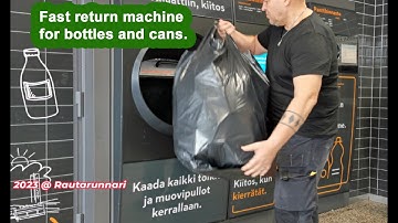Return machine for bottles and cans #shortsvideo #recycling #viral